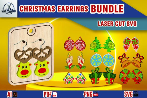 A Crafters Review: Designing Festive Earrings with Laser Cut SVGs