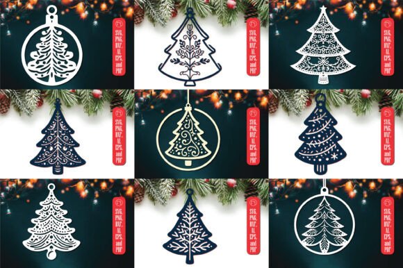 A Laser-Cut Ornament Bundle for Branded Holiday Magic