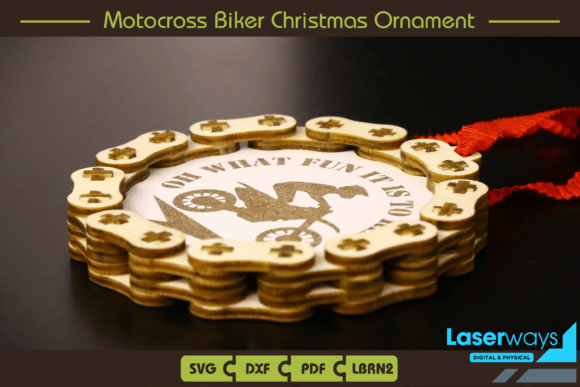 A Laser Cut Winter Amp Motocross Ornament Review