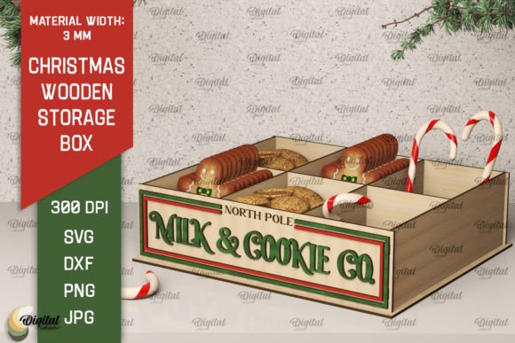 Christmas Gift Box Laser Cut: A Festive Branding Asset