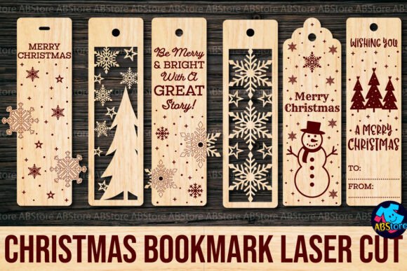 Christmas Laser-Cut Bookmarks as a Seasonal Branding Asset
