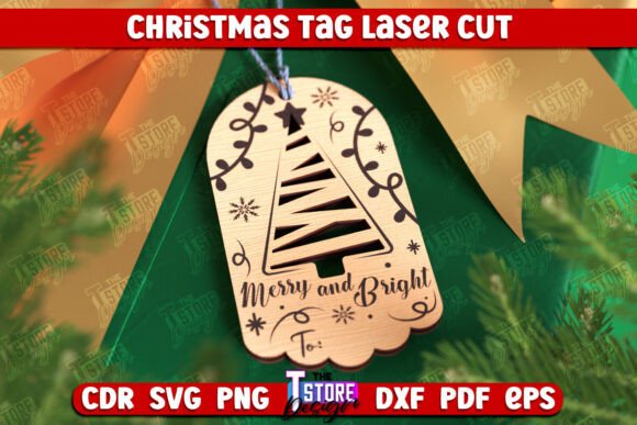 Christmas Tag Gift Tags: A Laser Cutting Winter Amp Asset