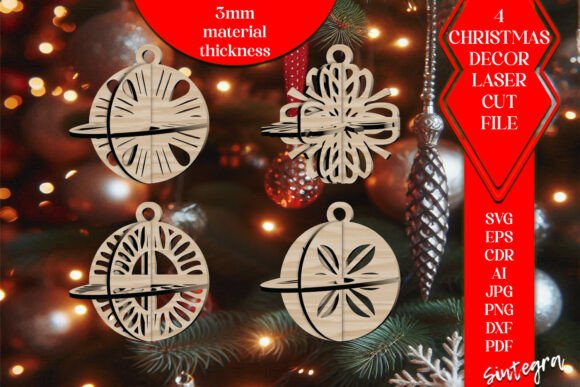 Design Review: 3D Christmas Laser Cut Balls for Branding