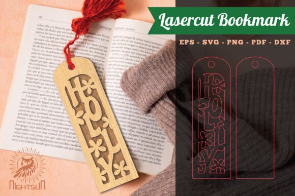 Holly Laser Cut Bookmarks: A Winter Amp for Branding