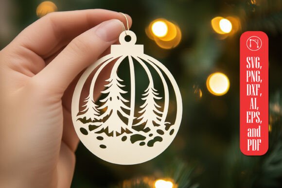 Perfect Cricut Christmas Ornament for Winter Amp Laser Projects