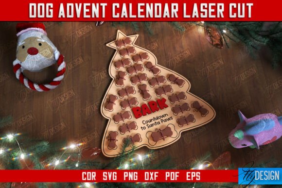Review: Dog Advent Calendar Pet Gift for Laser Cutting
