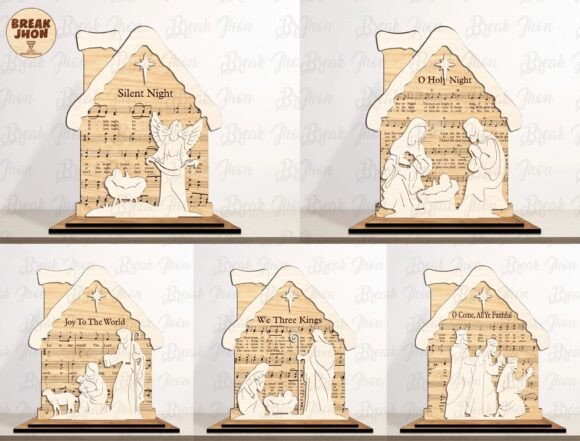 Review: Nativity Standing Decor for Winter Amp Laser Cutting