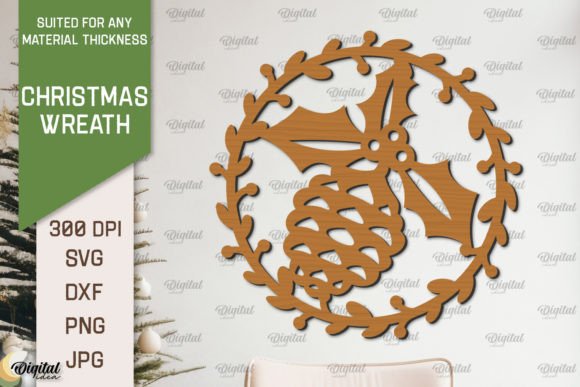 Wooden Christmas Wreath Laser Cut: A Winter Amp Essential